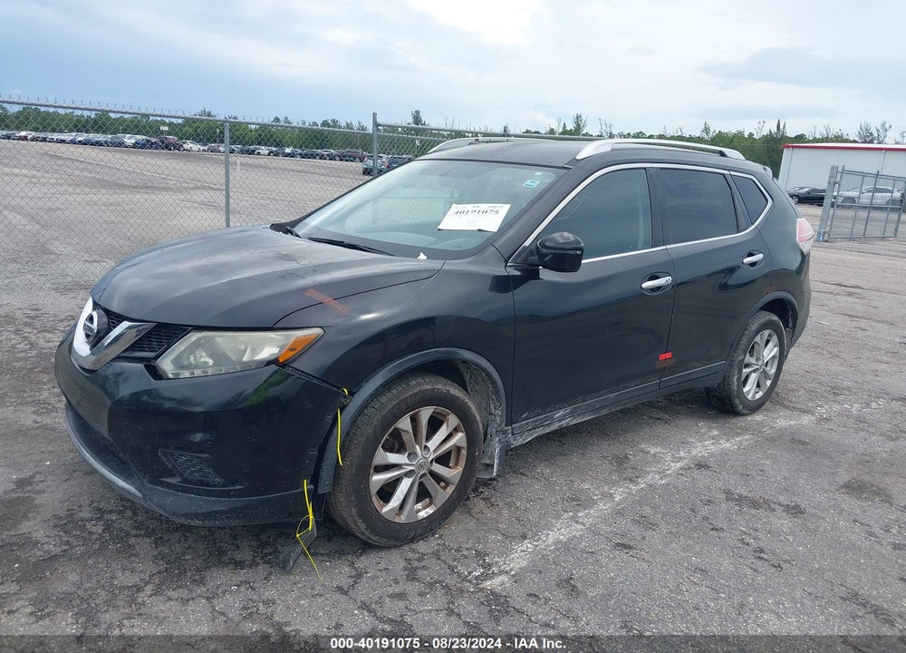2016 NISSAN ROGUE SV VIN: KNMAT2MT6GP614872