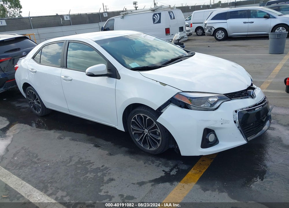 2015 TOYOTA COROLLA S PLUS VIN: 5YFBURHE9FP300717