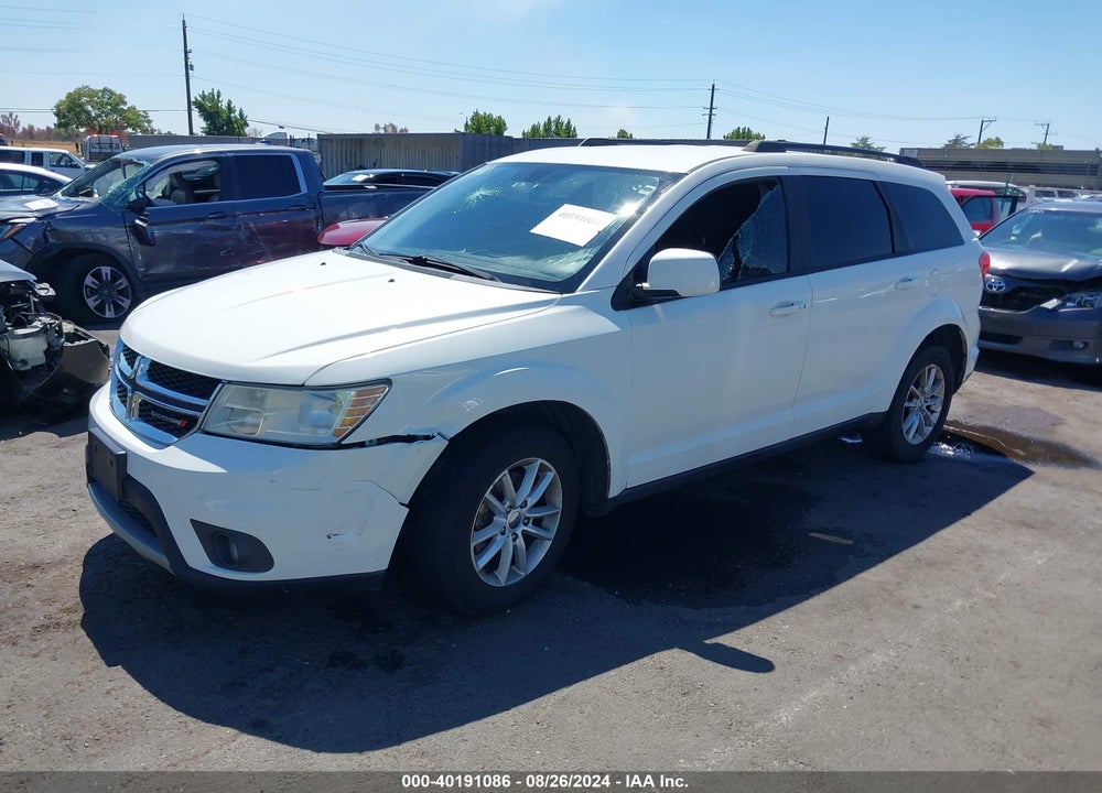 2017 DODGE JOURNEY SXT VIN: 3C4PDCBG8HT526602