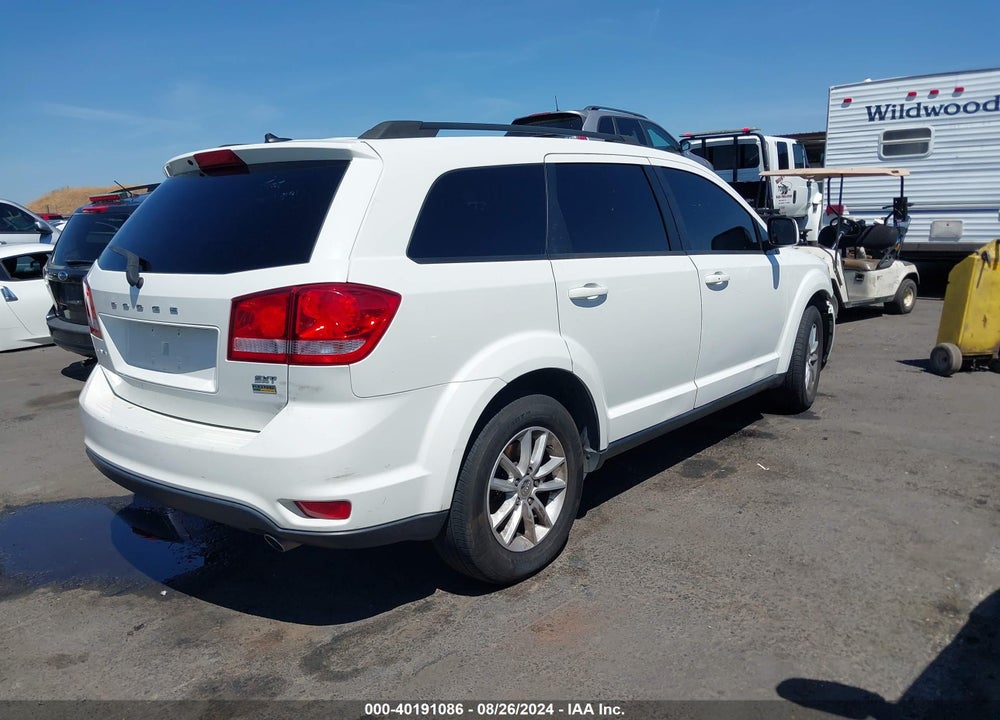 2017 DODGE JOURNEY SXT VIN: 3C4PDCBG8HT526602
