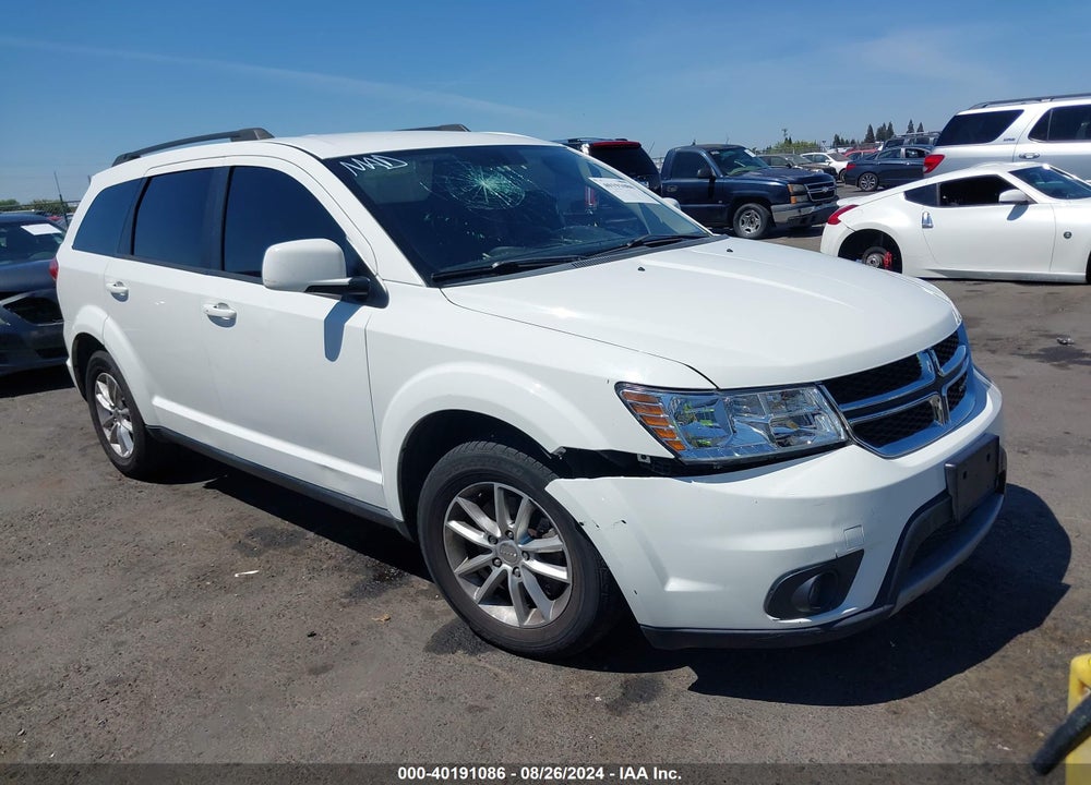 2017 DODGE JOURNEY SXT VIN: 3C4PDCBG8HT526602