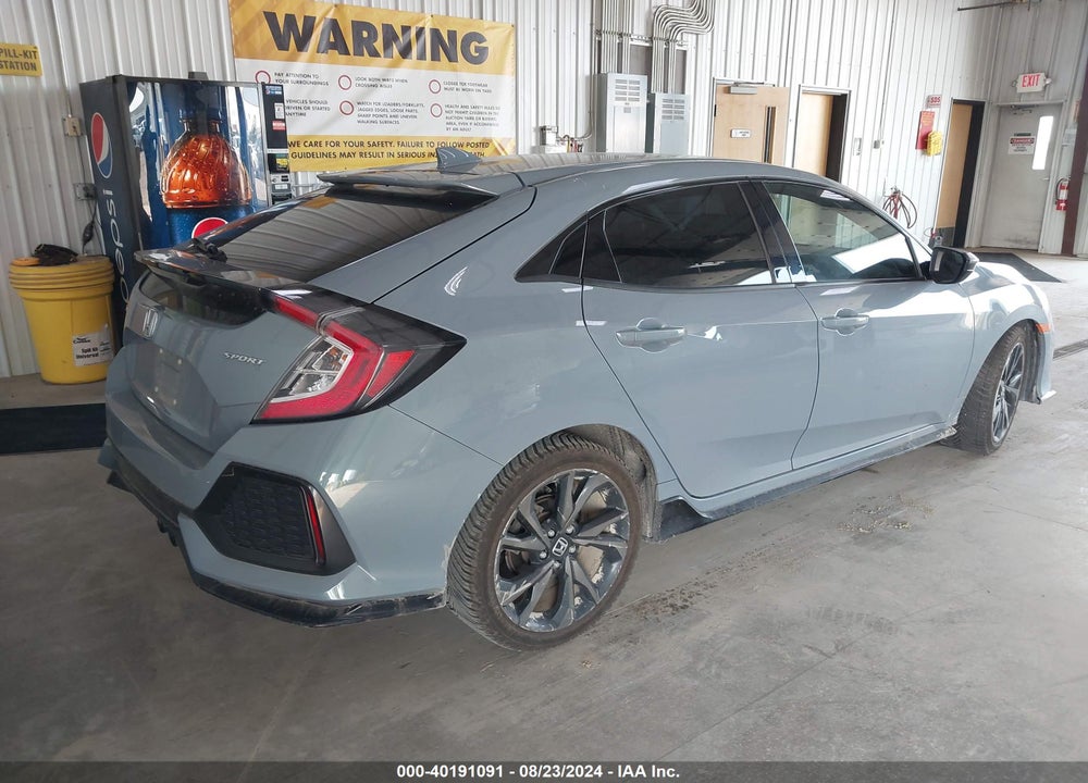 2017 HONDA CIVIC SPORT VIN: SHHFK7H43HU231443