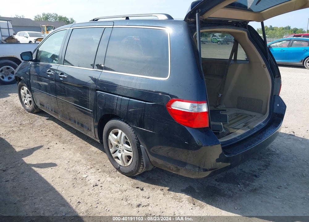 2007 HONDA ODYSSEY EX-L VIN: 5FNRL386X7B109831