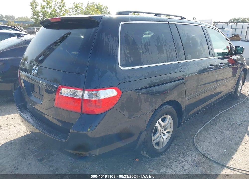 2007 HONDA ODYSSEY EX-L VIN: 5FNRL386X7B109831