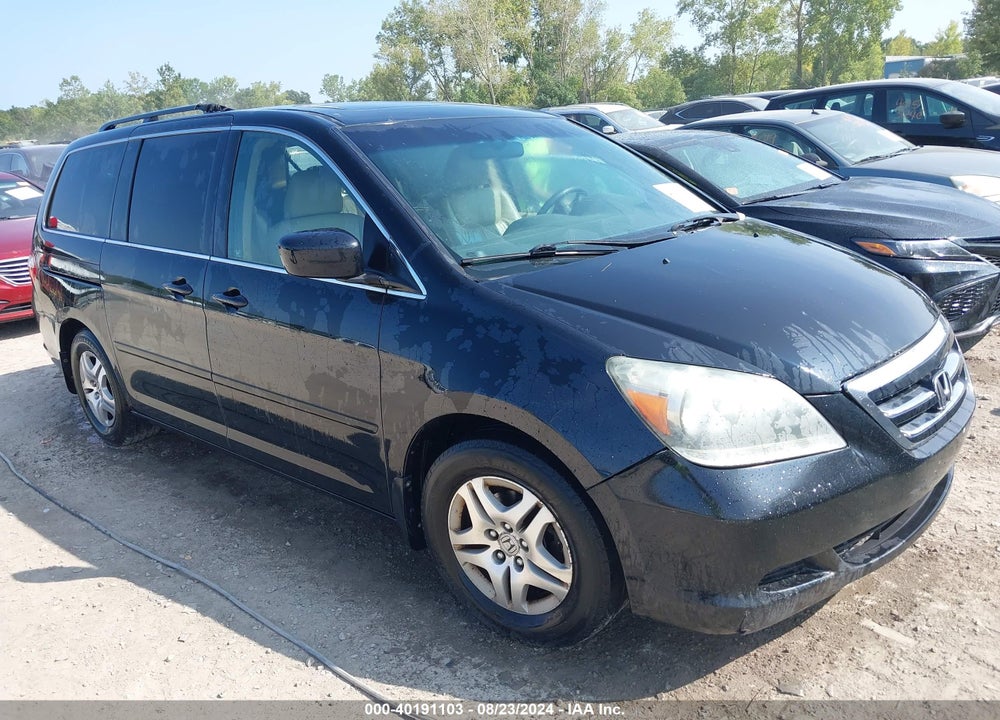 2007 HONDA ODYSSEY EX-L VIN: 5FNRL386X7B109831