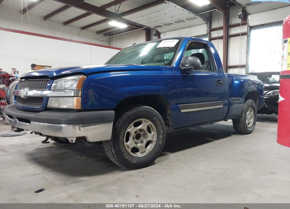2004 CHEVROLET SILVERADO 1500 LS VIN: 1GCEC14T54Z158214
