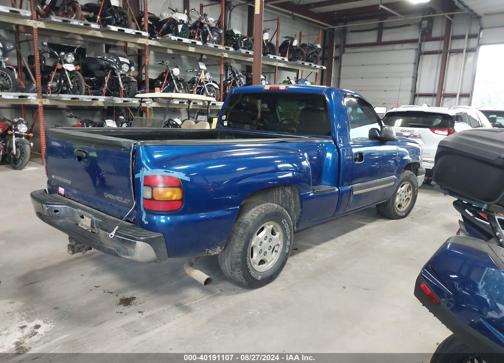 2004 CHEVROLET SILVERADO 1500 LS VIN: 1GCEC14T54Z158214