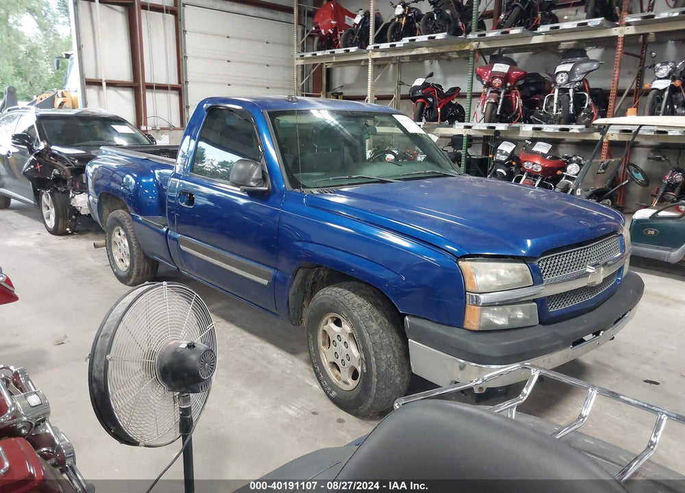 2004 CHEVROLET SILVERADO 1500 LS VIN: 1GCEC14T54Z158214