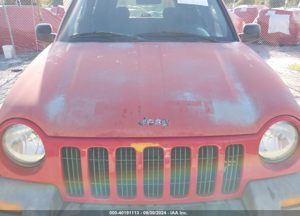 2002 JEEP LIBERTY SPORT VIN: 1J4GK48K72W272755