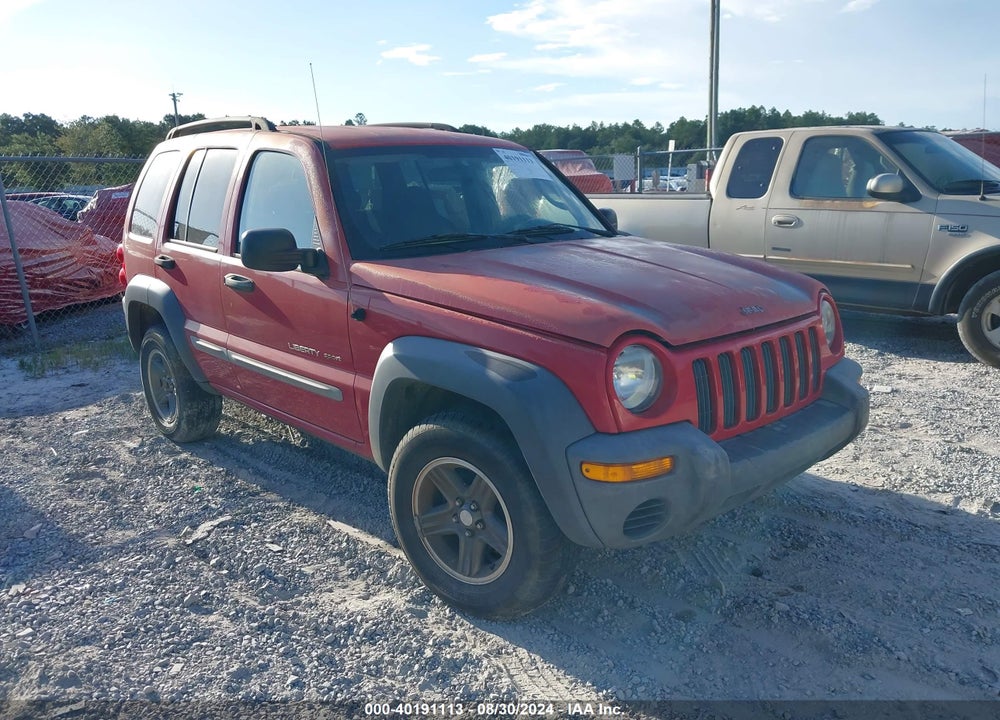 2002 JEEP LIBERTY SPORT VIN: 1J4GK48K72W272755