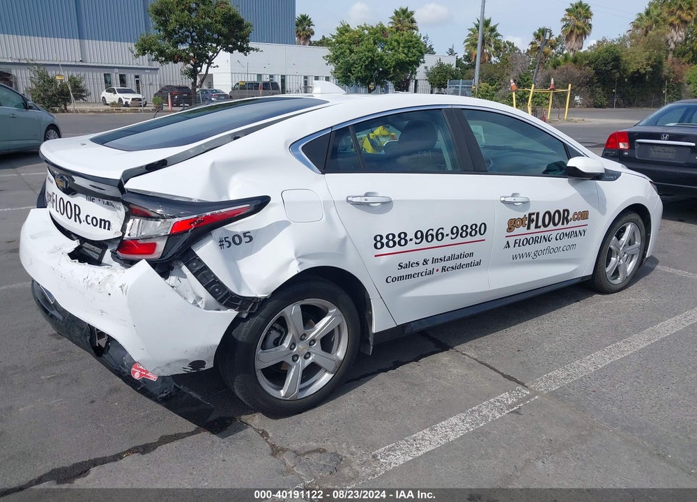 2018 CHEVROLET VOLT LT VIN: 1G1RC6S5XJU155555