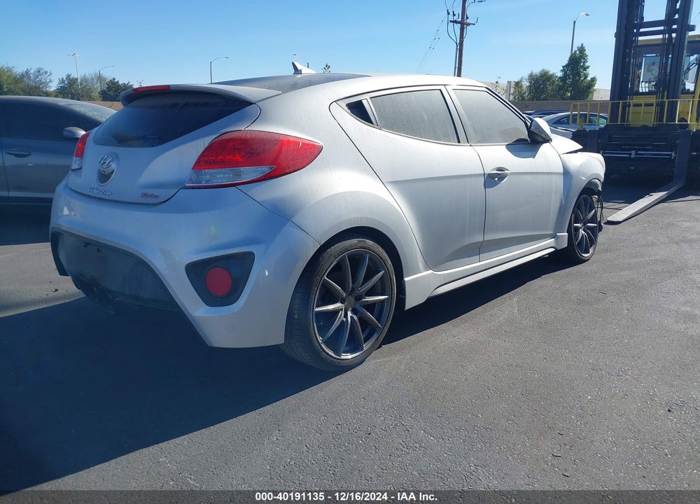 2015 HYUNDAI VELOSTER TURBO VIN: KMHTC6AE0FU249199