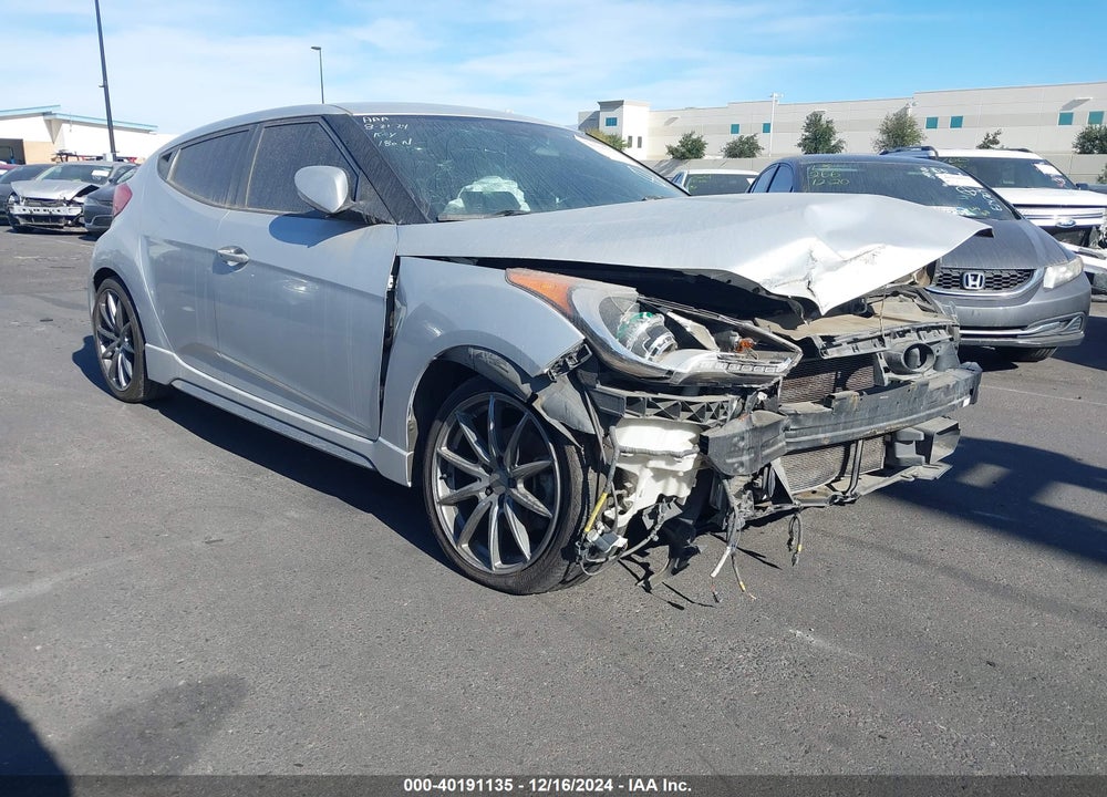 2015 HYUNDAI VELOSTER TURBO VIN: KMHTC6AE0FU249199
