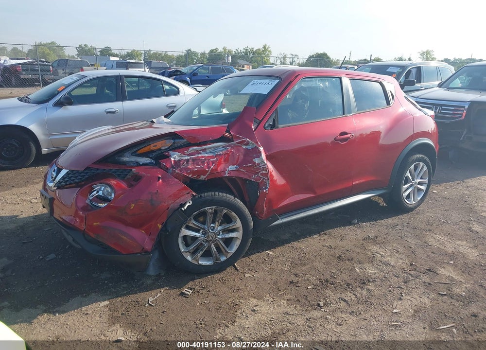 2015 NISSAN JUKE SL VIN: JN8AF5MV0FT554995