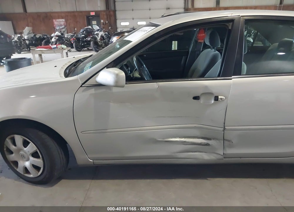 2002 TOYOTA CAMRY LE VIN: 4T1BE32K72U613833