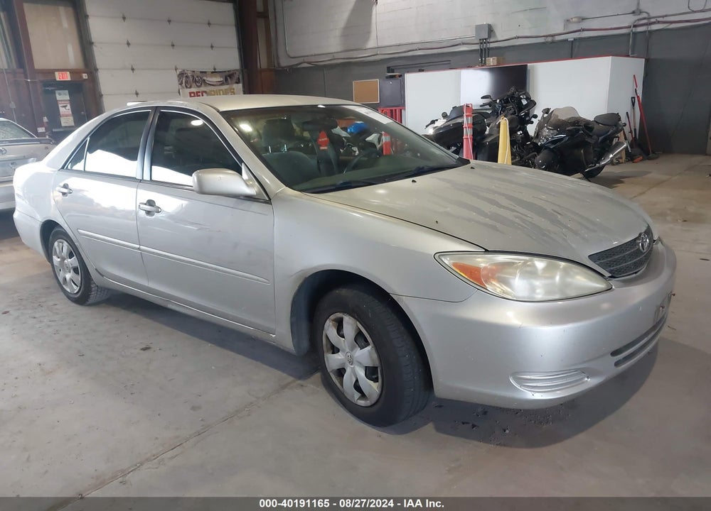 2002 TOYOTA CAMRY LE VIN: 4T1BE32K72U613833