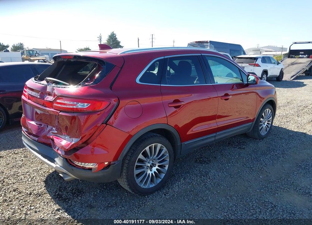 2015 LINCOLN MKC VIN: 5LMTJ2AH2FUJ03019