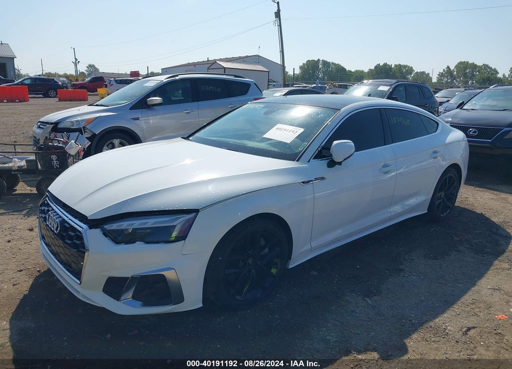 2023 AUDI A5 SPORTBACK PREMIUM 45 TFSI S LINE QUATTRO S TRONIC VIN: WAUDACF59PA010255