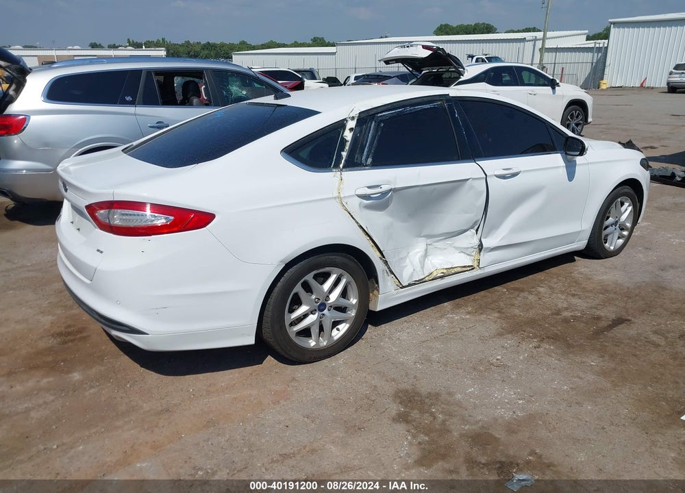 2016 FORD FUSION SE VIN: 3FA6P0H7XGR383484