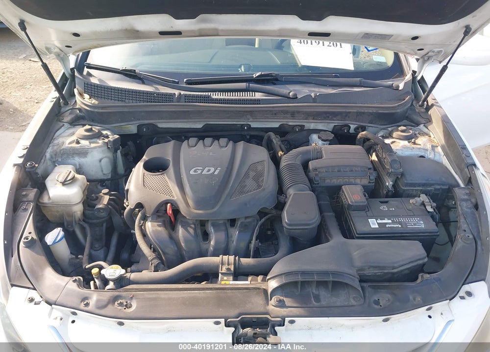 2013 HYUNDAI SONATA GLS VIN: 5NPEB4AC2DH744160