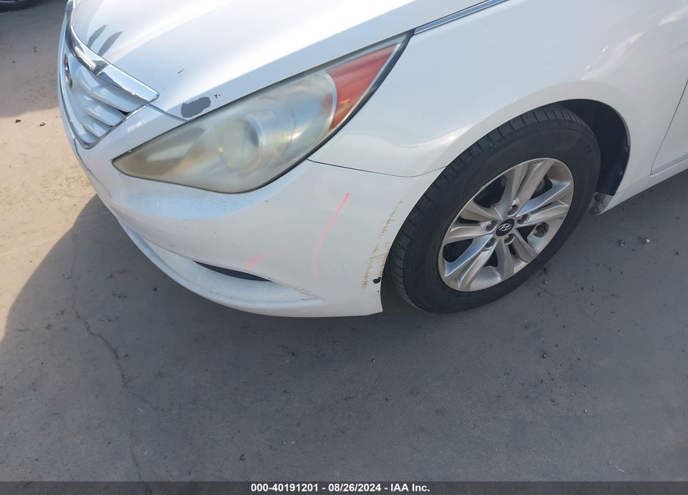 2013 HYUNDAI SONATA GLS VIN: 5NPEB4AC2DH744160