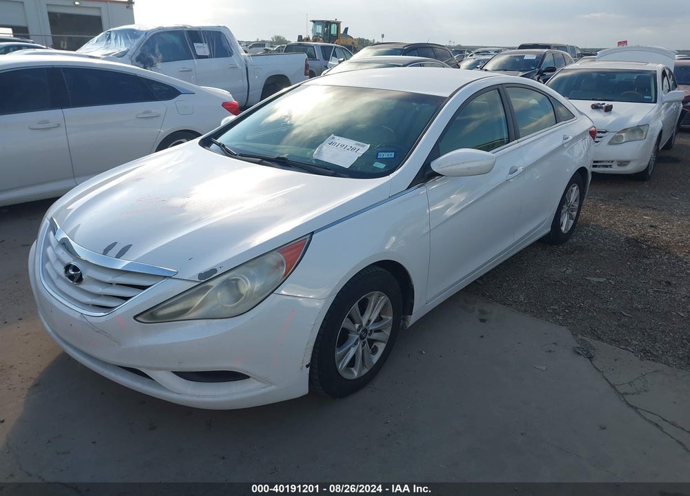 2013 HYUNDAI SONATA GLS VIN: 5NPEB4AC2DH744160
