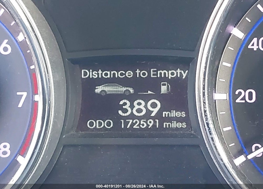 2013 HYUNDAI SONATA GLS VIN: 5NPEB4AC2DH744160