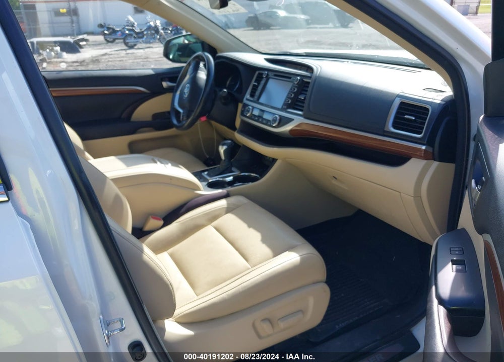 2017 TOYOTA HIGHLANDER LIMITED VIN: 5TDDZRFH1HS484021
