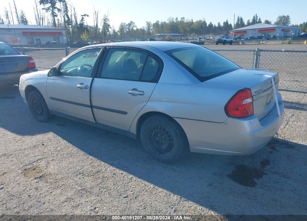 2005 CHEVROLET MALIBU VIN: 1G1ZS52F25F113137