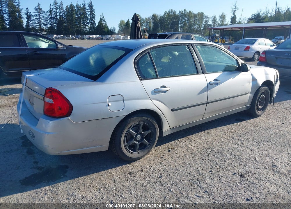 2005 CHEVROLET MALIBU VIN: 1G1ZS52F25F113137