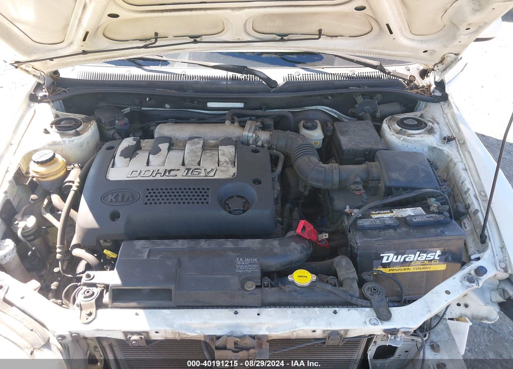 2002 KIA SPECTRA VIN: KNAFB121325184336