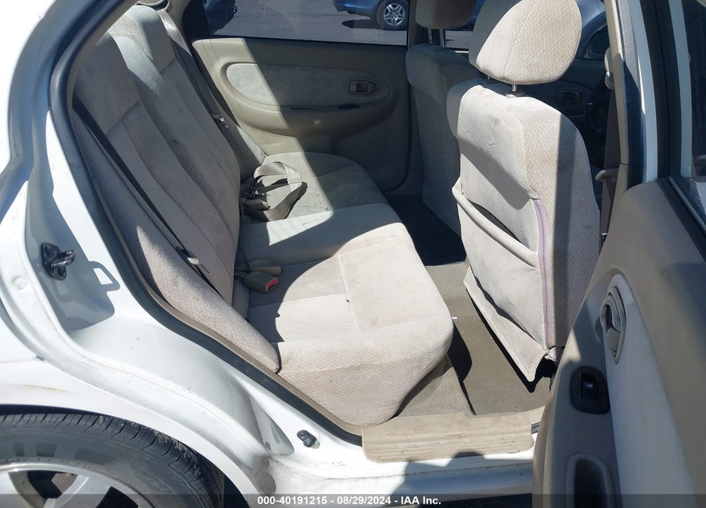 2002 KIA SPECTRA VIN: KNAFB121325184336
