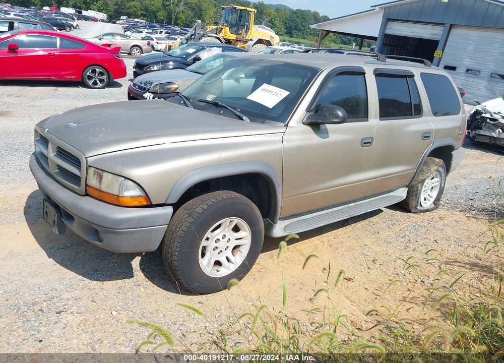 2003 DODGE DURANGO SPORT/SXT VIN: 1D4HS38N13F563724