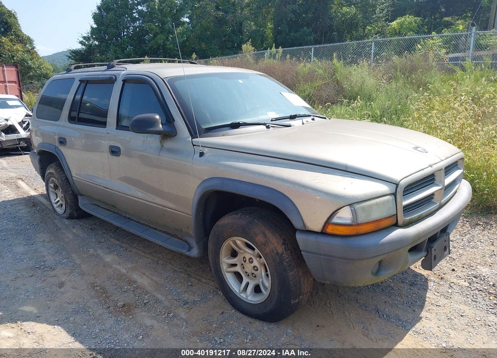 2003 DODGE DURANGO SPORT/SXT VIN: 1D4HS38N13F563724