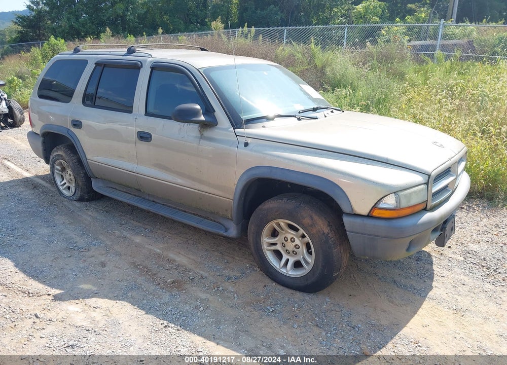 2003 DODGE DURANGO SPORT/SXT VIN: 1D4HS38N13F563724