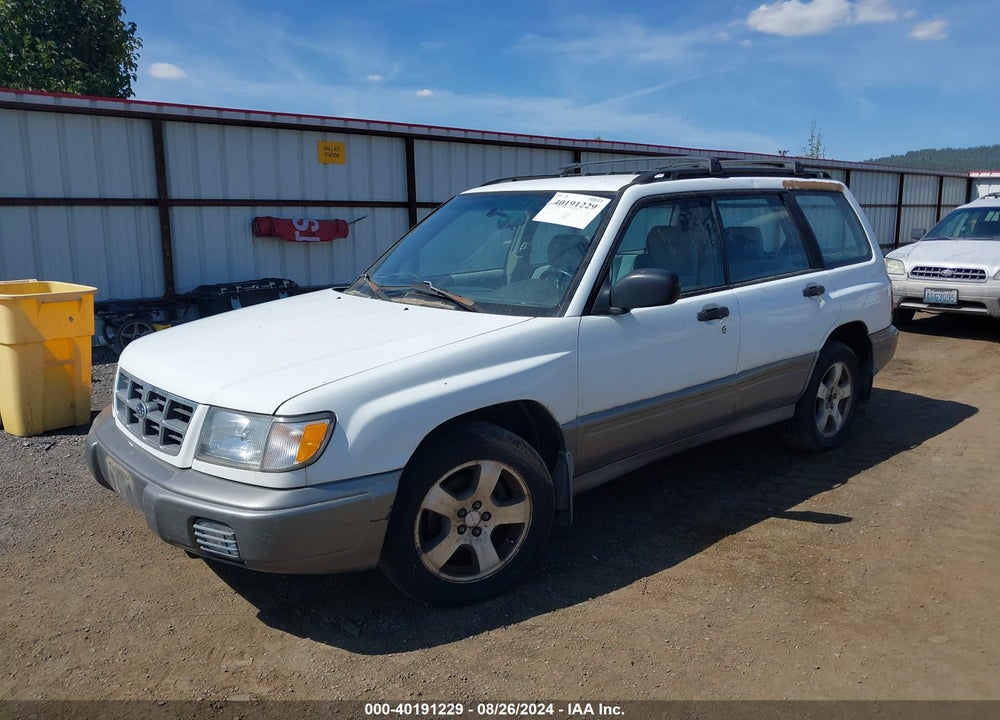 1999 SUBARU FORESTER VIN: JF1SF6558XH732070