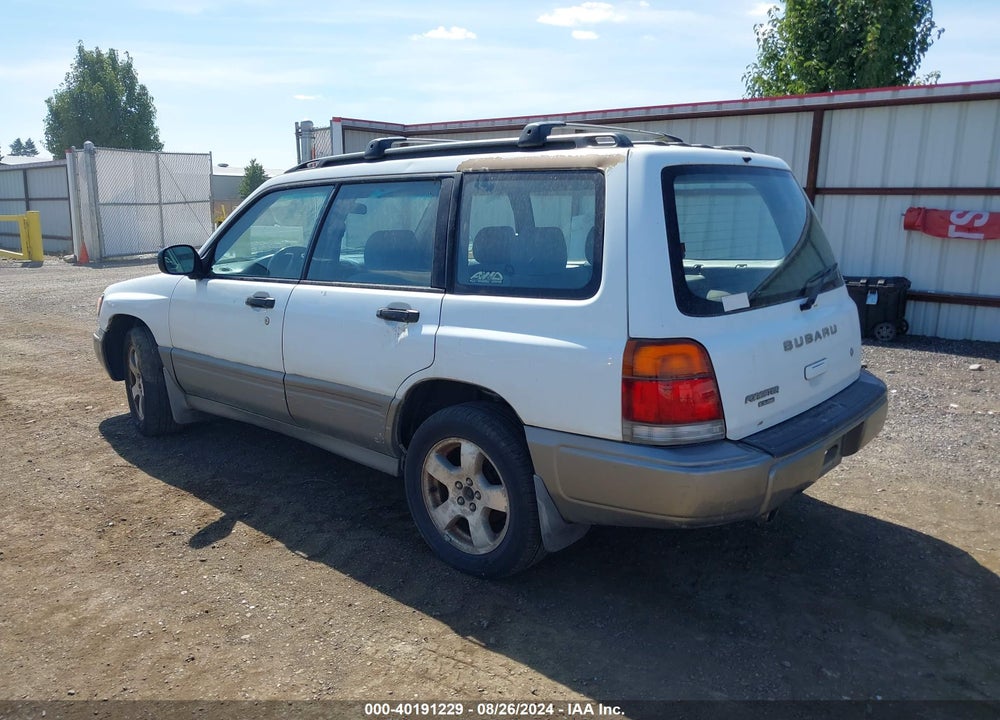 1999 SUBARU FORESTER VIN: JF1SF6558XH732070