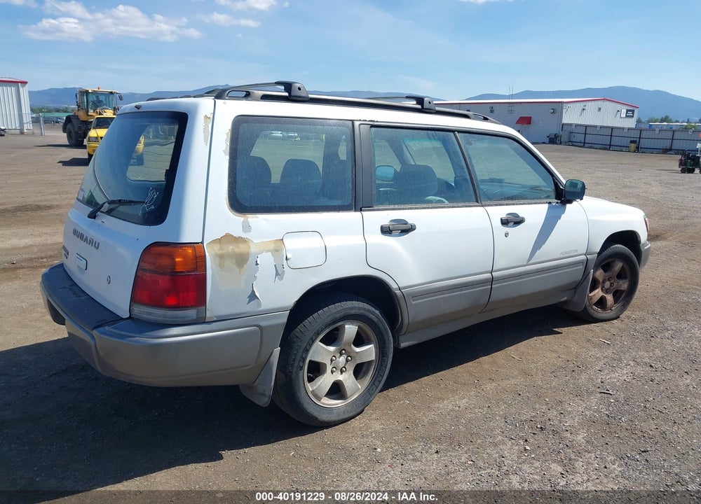 1999 SUBARU FORESTER VIN: JF1SF6558XH732070