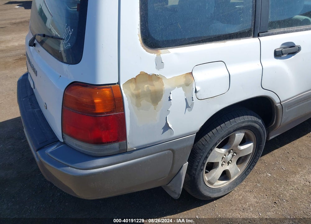 1999 SUBARU FORESTER VIN: JF1SF6558XH732070