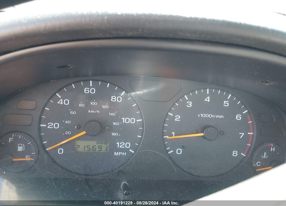 1999 SUBARU FORESTER VIN: JF1SF6558XH732070