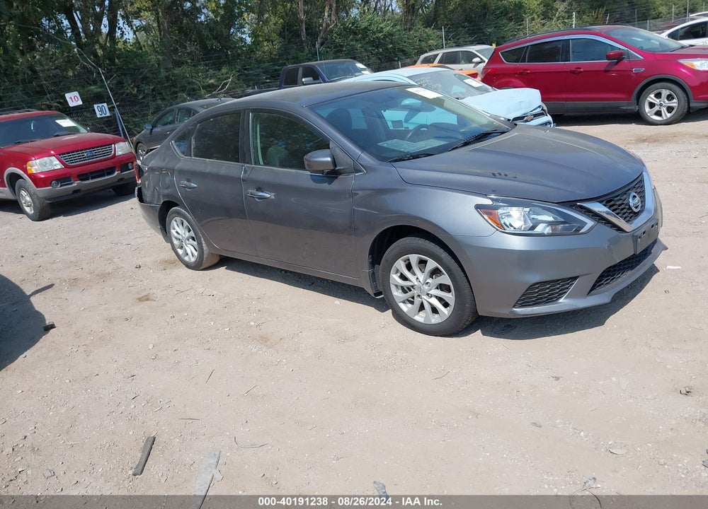 2019 NISSAN SENTRA SV VIN: 3N1AB7AP6KY375292