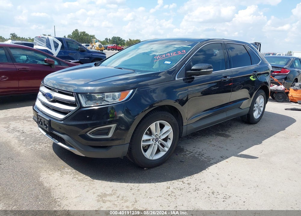 2015 FORD EDGE SEL VIN: 2FMTK3J94FBC39379