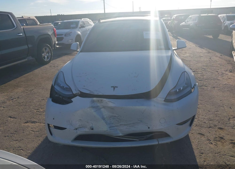 2020 TESLA MODEL Y LONG RANGE DUAL MOTOR ALL-WHEEL DRIVE VIN: 5YJYGDEE4LF014502