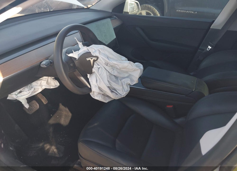 2020 TESLA MODEL Y LONG RANGE DUAL MOTOR ALL-WHEEL DRIVE VIN: 5YJYGDEE4LF014502