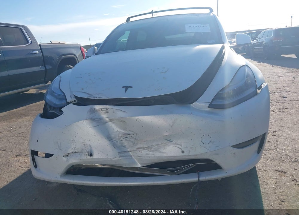 2020 TESLA MODEL Y LONG RANGE DUAL MOTOR ALL-WHEEL DRIVE VIN: 5YJYGDEE4LF014502