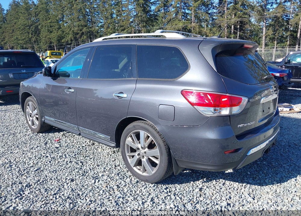2013 NISSAN PATHFINDER PLATINUM VIN: 5N1AR2MM7DC674892