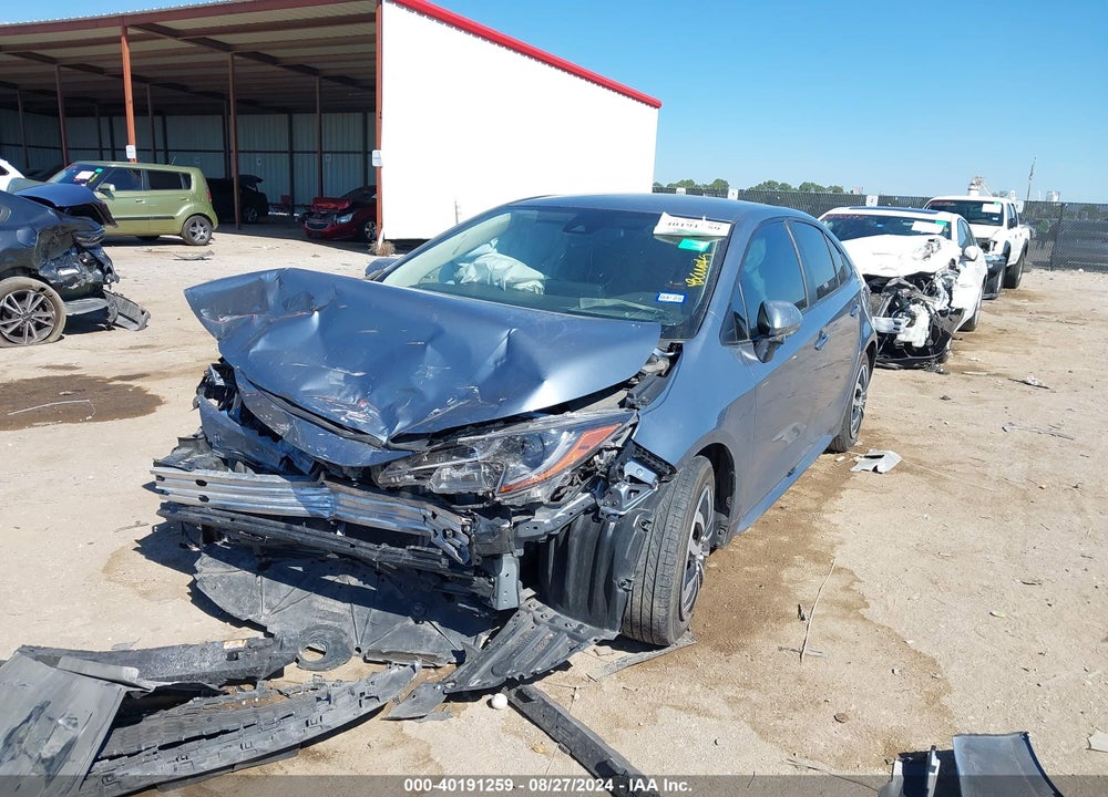 2022 TOYOTA COROLLA LE VIN: JTDEPMAE2N3014538