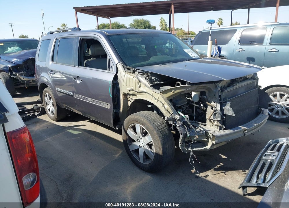 2014 HONDA PILOT TOURING VIN: 5FNYF3H90EB020022