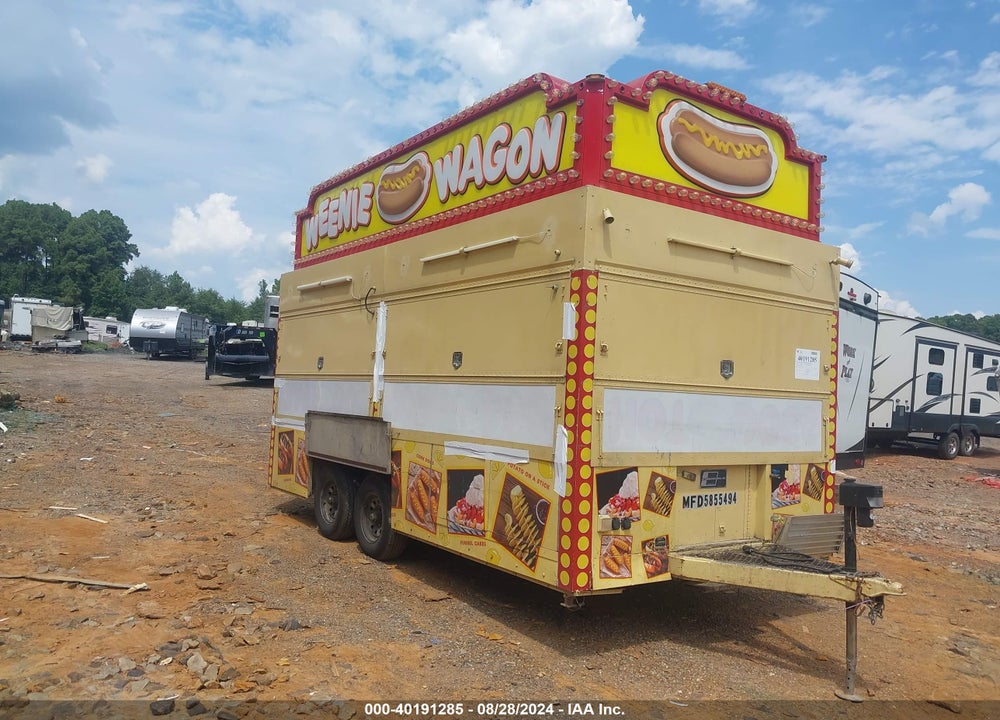 1984 TRAILER OTTERBACHER CONCESSION VIN: AF0384814