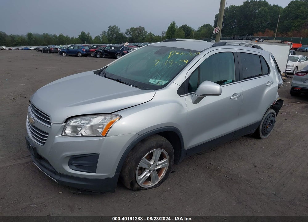 2016 CHEVROLET TRAX LT VIN: KL7CJLSB1GB506846